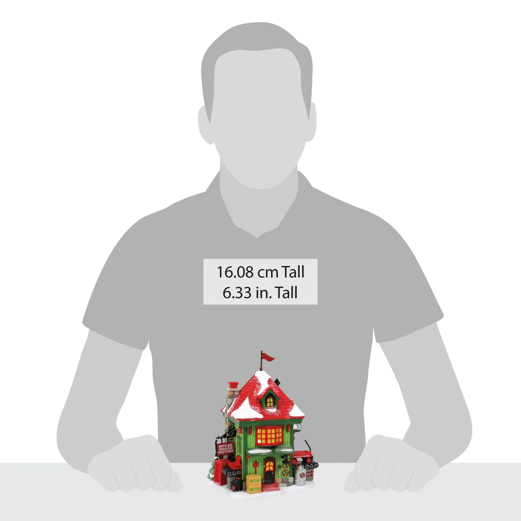 Department 56 North Pole Series|56 Wagon Factory