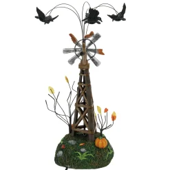 Department 56 Halloween Village Accessories|A Chill In The Air Weathervane