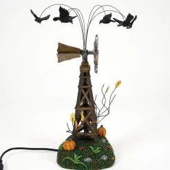 Department 56 Halloween Village Accessories|A Chill In The Air Weathervane