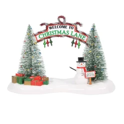 Department 56 The Original Snow Village|A Festive Christmas Gate