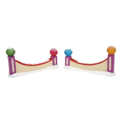 Department 56 North Pole Series|A Tasteful Fence S/2