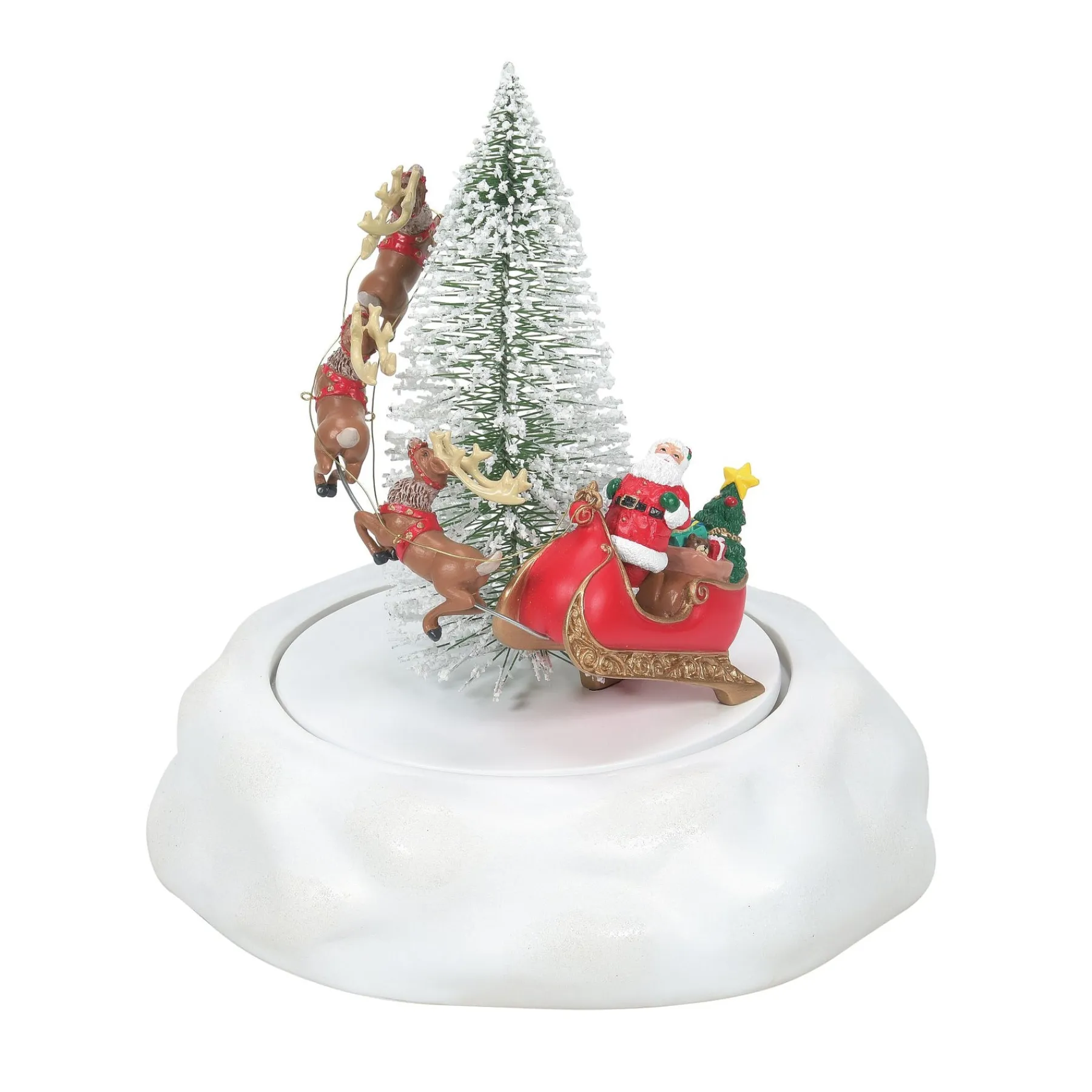 Department 56 Village Accessories|Animated Christmas Eve Sleigh