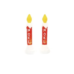 Department 56 Village Accessories|Blow Mold Candle s/2