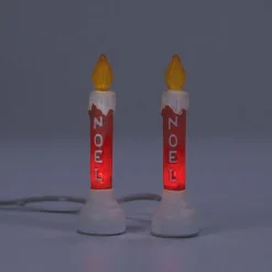 Department 56 Village Accessories|Blow Mold Candle s/2