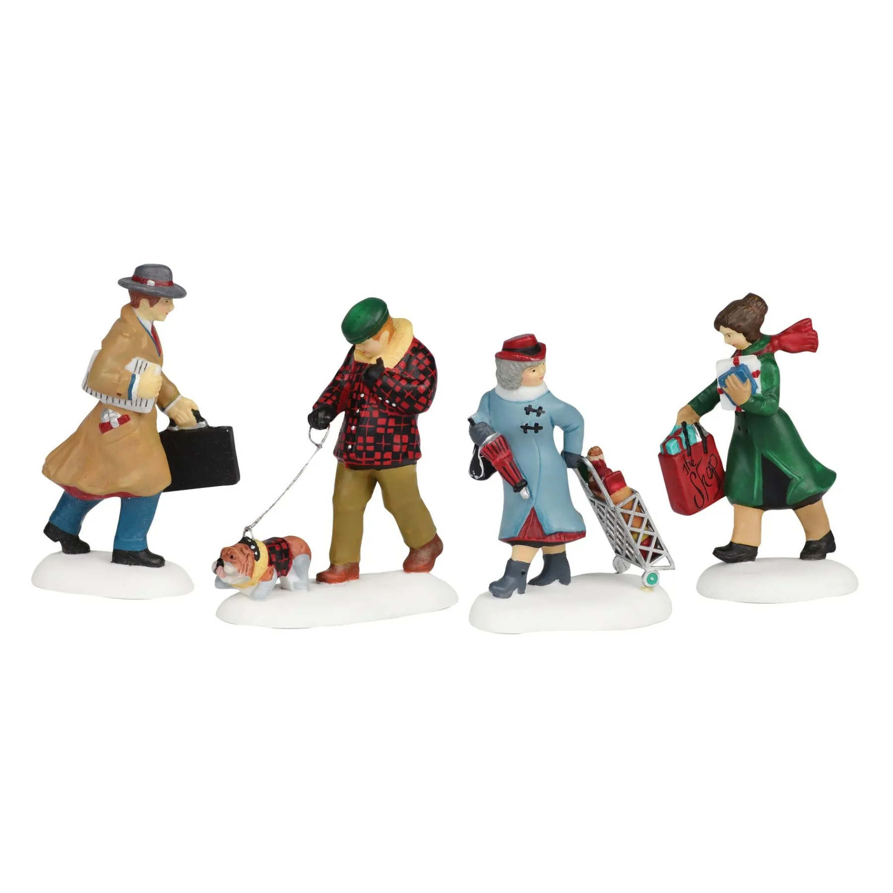 Department 56 Christmas In The City Series|Busy City Sidewalks