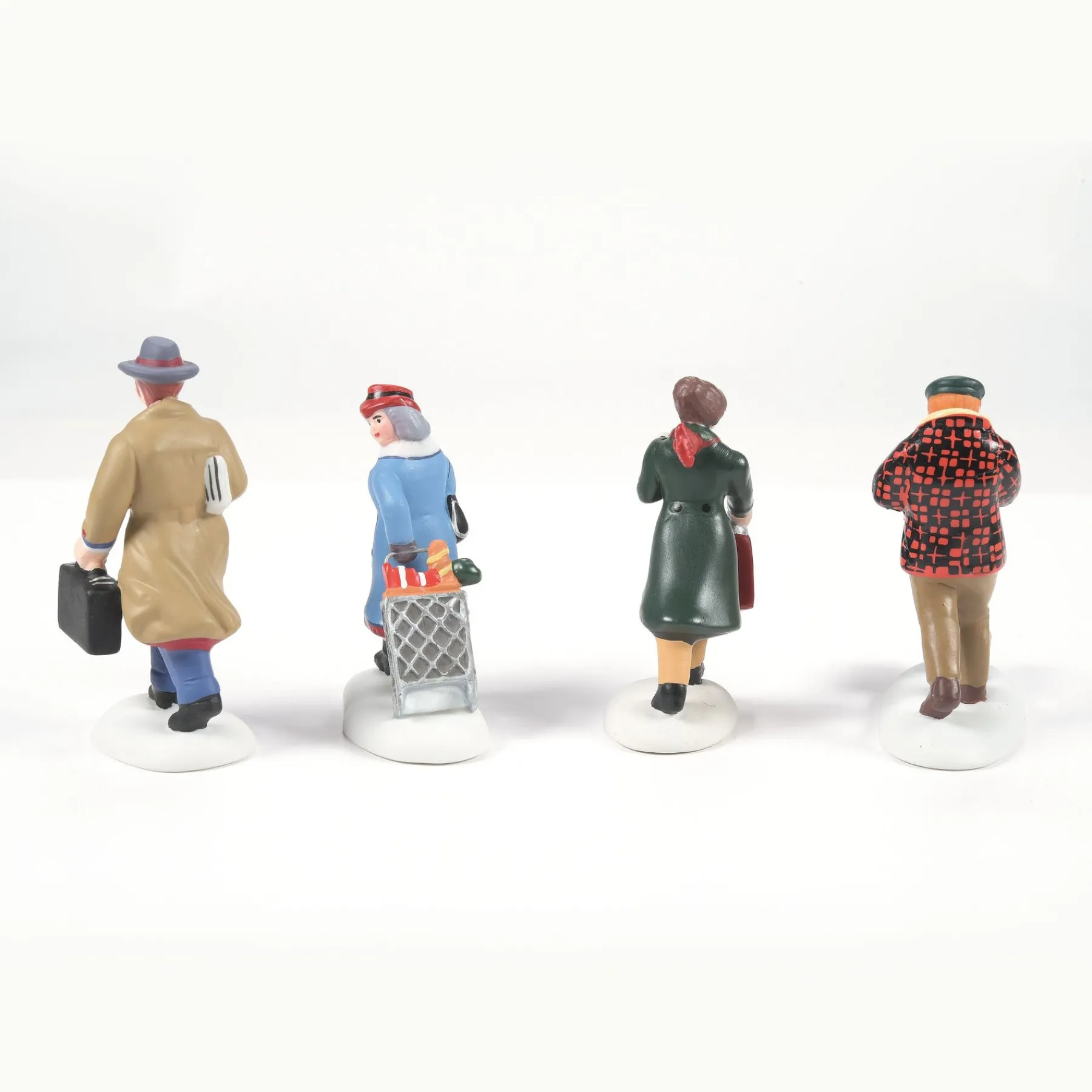 Department 56 Christmas In The City Series|Busy City Sidewalks