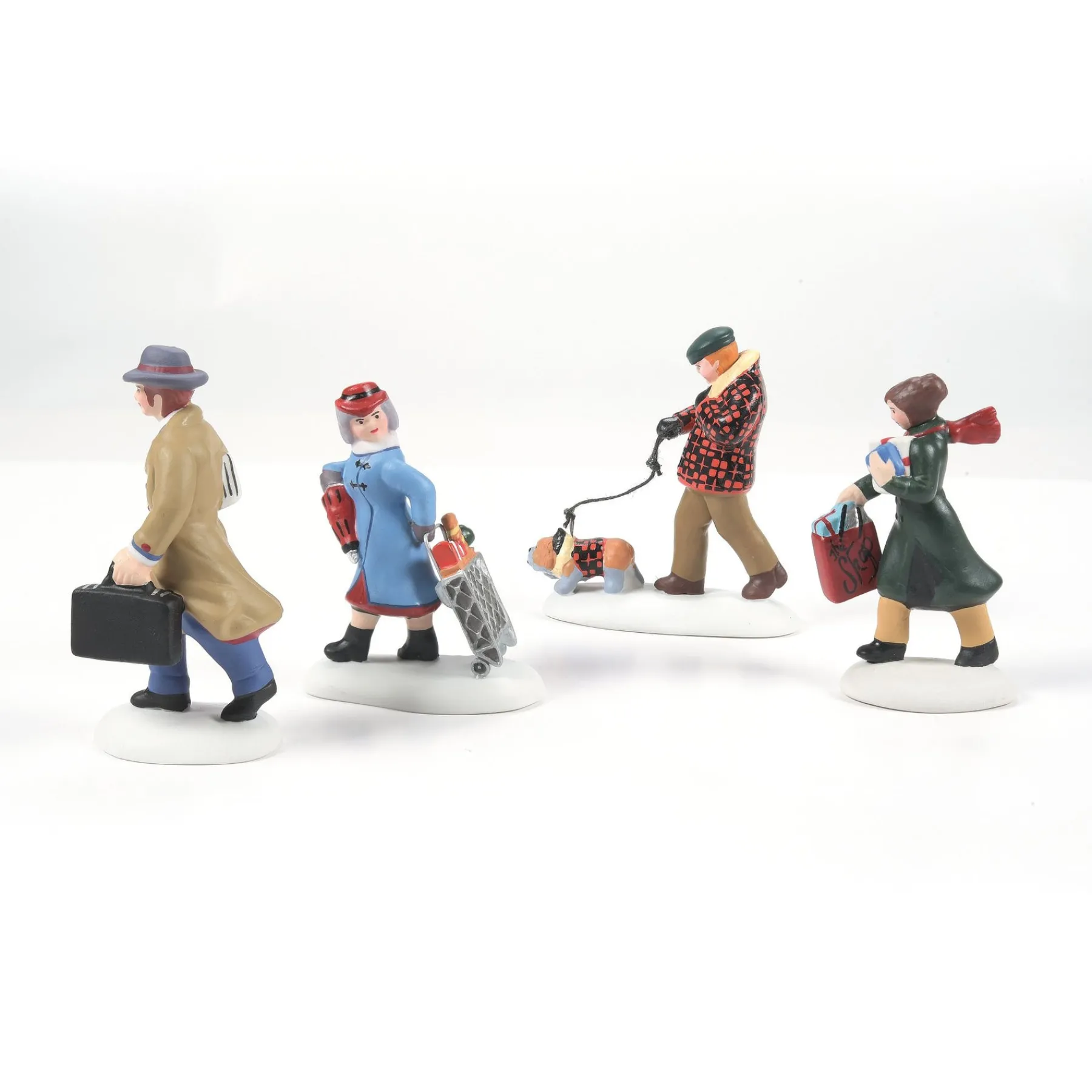 Department 56 Christmas In The City Series|Busy City Sidewalks