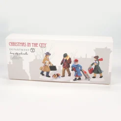 Department 56 Christmas In The City Series|Busy City Sidewalks