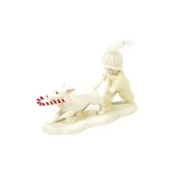 Department 56 Snowbabies Classic Collection|Snowbabies Christmas Jubilee Collection|Candy Cane Chase