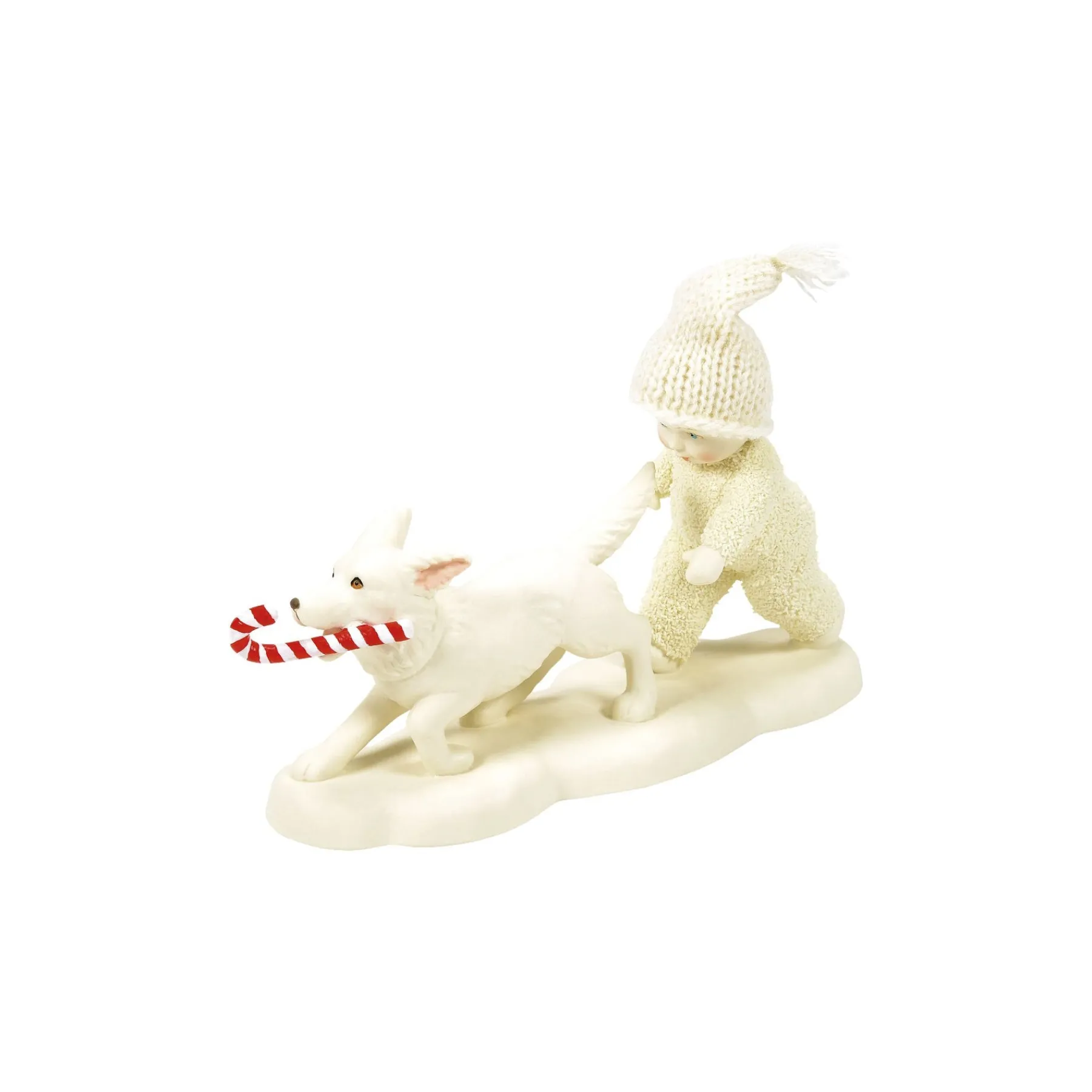 Department 56 Snowbabies Classic Collection|Snowbabies Christmas Jubilee Collection|Candy Cane Chase