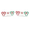 Department 56 Village Accessories|Candy Cane Fence Set of 2
