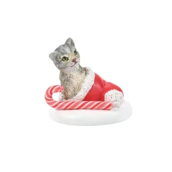 Department 56 Village Accessories|Candy Cane Kitten Surprise