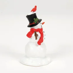 Department 56 Village Accessories|Cardinal Christmas Snowman
