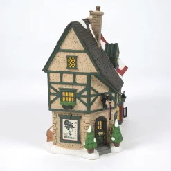 Department 56 Dickens' A Christmas Carol|Christmas Carol Cornhill Shops