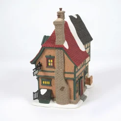 Department 56 Dickens' A Christmas Carol|Christmas Carol Cornhill Shops