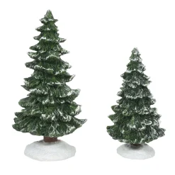 Department 56 Village Accessories|Christmas Spruces st/2