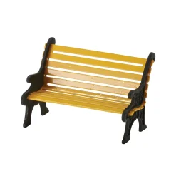 Department 56 Village Accessories|City Wrought Iron Park Bench