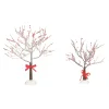 Department 56 Village Accessories|Crabapple Tree With Ribbon