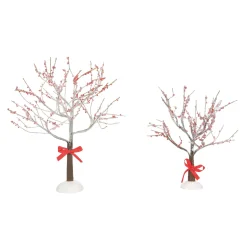 Department 56 Village Accessories|Crabapple Tree With Ribbon