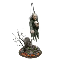 Department 56 Halloween Village Accessories|Elevating Ghoul Aerial