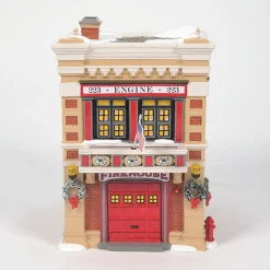 Department 56 The Original Snow Village|Engine 223 Fire House