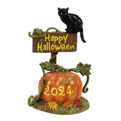 Department 56 Halloween Village Accessories|Feline Noir Debut, 2024
