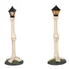 Department 56 Halloween Village Accessories|Femur Bone Street Lights