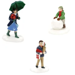 Department 56 The Original Snow Village|Friends & Neighbors S/3
