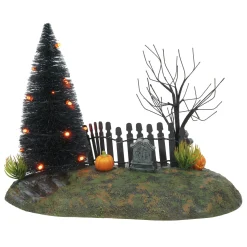 Department 56 Halloween Village Accessories|Fright Night Lit Base