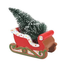 Department 56 Village Accessories|Gingerbread Christmas Sleigh