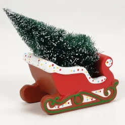 Department 56 Village Accessories|Gingerbread Christmas Sleigh