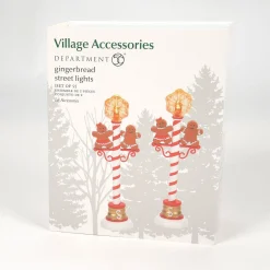 Department 56 Village Accessories|Gingerbread Street Lights