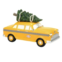 Department 56 Christmas In The City Series|Hailing Christmas Cab