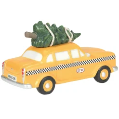 Department 56 Christmas In The City Series|Hailing Christmas Cab