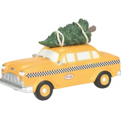 Department 56 Christmas In The City Series|Hailing Christmas Cab