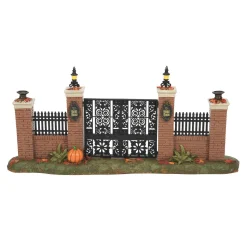 Department 56 Snow Village Halloween|Haunted Mansion Gate