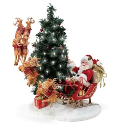 Department 56 Christmas Traditions|Here Comes Santa Claus