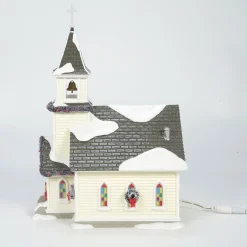 Department 56 The Original Snow Village|Holy Family Church, set of 2