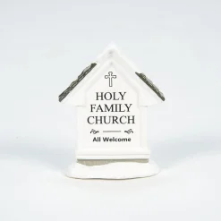 Department 56 The Original Snow Village|Holy Family Church, set of 2