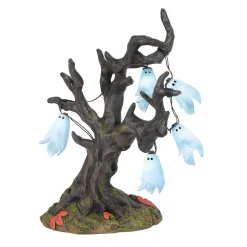 Department 56 Halloween Village Accessories|Illuminated Ghost Tree