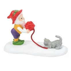 Department 56 North Pole Series|Kitten Tested For Best Mittens