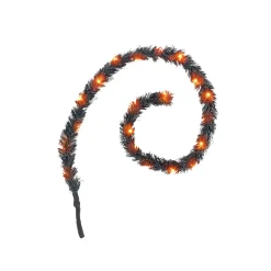 Department 56 Halloween Village Accessories|Lit Black Garland