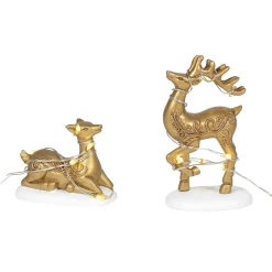 Department 56 Village Accessories|Lit Deer Yard Decor