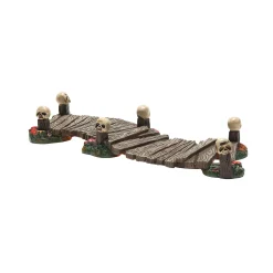 Department 56 Halloween Village Accessories|LIT Haunted Boardwalk