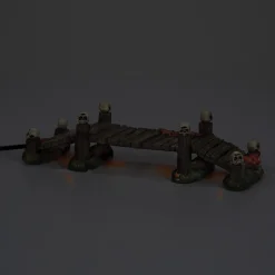 Department 56 Halloween Village Accessories|LIT Haunted Boardwalk Bridge