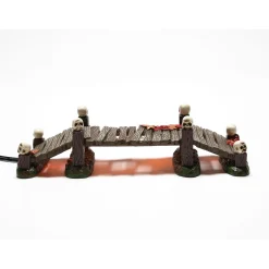 Department 56 Halloween Village Accessories|LIT Haunted Boardwalk Bridge