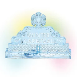Department 56 Village Accessories|Lit Ice Castle Sign