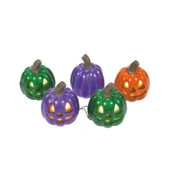 Department 56 Halloween Village Accessories|Lit Shiny Pumpkin String Light