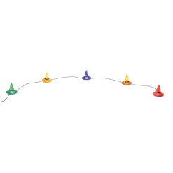 Department 56 Halloween Village Accessories|Lit Witch Hat String of Lights