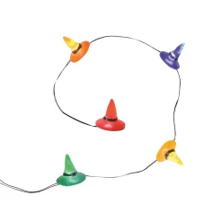 Department 56 Halloween Village Accessories|Lit Witch Hat String of Lights